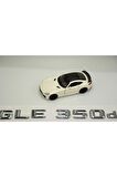 Mercedes Benz Gle350d Bagaj Krom Metal 3m 3d Yazı Logo