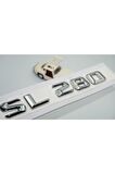 Sl 280 Bagaj Krom Metal 3m 3d Yazı Logo