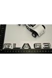 Benz Gla 63 Bagaj Krom Metal 3m 3d Yazı Logo