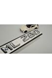 Mercedes Benz Ml280 Bagaj Krom Metal 3m 3d Yazı Logo