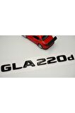 Gla 220d Bagaj Parlak Siyah Abs 3m 3d Yazı Logo