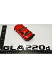 Gla 220d Bagaj Parlak Siyah Abs 3m 3d Yazı Logo