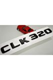 Clk 320 Bagaj Parlak Siyah Abs 3m 3d Yazı Logo
