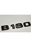 B 180 Bagaj Parlak Siyah Abs 3m 3d Yazı Logo