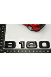 B 180 Bagaj Parlak Siyah Abs 3m 3d Yazı Logo