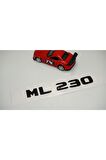 Ml 230 Bagaj Parlak Siyah Abs 3m 3d Yazı Logo