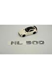 Mercedes Benz Ml500 Uyumlu Bagaj Krom Metal 3m 3d Yazı Logo