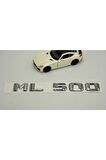 Mercedes Benz Ml500 Uyumlu Bagaj Krom Metal 3m 3d Yazı Logo