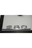 Benz W111 280 Bagaj Krom Metal 3m 3d Yazı Logo