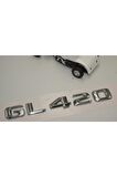 Benz Gl 420 Bagaj Krom Metal 3m 3d Yazı Logo