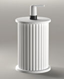 Modena Damacana Kılıfı Beyaz - Dekoratif Lüks Damacana Gizleme Saklama Kılıfı