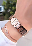 DANİEL KLEİN ROSE GOLD KADIN SAAT BİLEKLİK HEDİYELİ