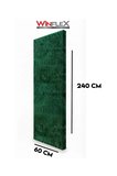 60X240Cm - Akusti̇K Kumaş Kapli Panel Yeşi̇L