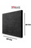 60X60Cm - Akusti̇K Kumaş Kapli Panel Si̇Yah