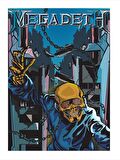 Megadeth Modern Ahşap Tablo 35cm X50cm