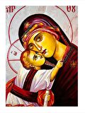 Meryem Ana Ve İsa Mdf poster 50cmX 70cm