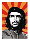 Che Guevara Art Mdf Poster 18cm X 27cm