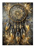 Düş Kapanı Dreamcatcher Hediyelik Mdf Tablo 18cm X 27cm