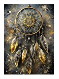 Dış Kapını Dream Catcher Tasarım Mdf Tablo 35cm X50cm
