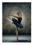 Balerin Dansçısı Modern Mdf Tablo