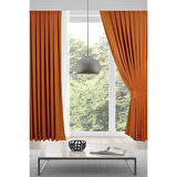 DKF BLACKOUT -KARARTMA PERDE-GÜNEŞLİK 140 X 260-TURUNCU