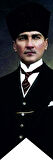 ATATÜRK BASKILI KIRLANGIÇ BAYRAK 50*150 