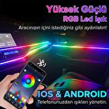 ARW Ambiyans RGB Araç İçi Ambiyans 210 Mod Full Fonksiyon