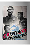 Cristiano Ronaldo CR7 - Metal Poster Tablo