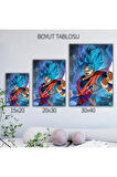 Goku - Metal Poster Tablo