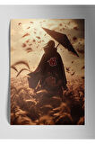 Itachi Uchiha Naruto Anime - Metal Tablo