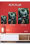 Metal Baskı Duvar Tablosu - Joker