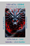 Aslan Lion - Metal Duvar Tablosu