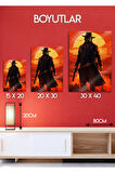 Parlak Metal Baskı Tablo - RDR2, Red Dead Redemption 2