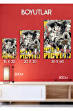 Pulp Fiction, Ucuz Roman - Metal Baskı Parlak Tablo