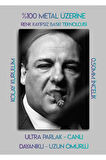 Tony Soprano, The Sopranos - Metal Baskı Parlak Tablo