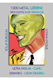 The Mask - Metal Baskı Parlak Tablo