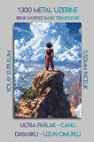 Metal Baskı - Goku, Anime Tablosu - Manga Film Posterleri - Dekoratif Tablo