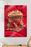 Metal Baskı - Liverpool LFC, Logo Temalı, Parlak Dekoratif Tablo