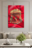 Metal Baskı - Liverpool LFC, Logo Temalı, Parlak Dekoratif Tablo