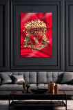 Metal Baskı - Liverpool LFC, Logo Temalı, Parlak Dekoratif Tablo