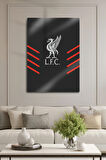Metal Levha Üzerine - Liverpool LFC, Logo Temalı, Parlak Dekoratif Tablo