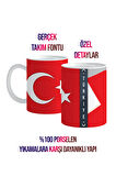 Türkiye Milli Takımlar, Futbol Temalı, İsim Numara Kişiselleştirilebilir, Porselen Kupa Bardak