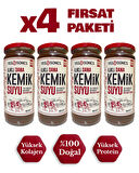 İlikli Dana Kemik Suyu Yüksek Kolajen ve Protein Deposu 4’lü Paket