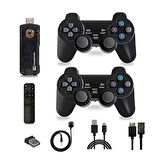 GC-06 5g 8K Ultra Hd 64 GB Tv Box + Game Box Android Tv + Oyun Konsolu Atari 2 in1