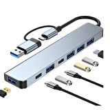 Byl 221 Support 7 İn 1 Type-C Usb Çevirici