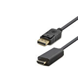 Dısplay To HDMI Kablo 4K 30Hz 1.8M Siyah HDX7796