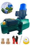 Deko Paslanmaz Jetmax Motor Otomatik Paket Hidrofor Su Pompası1Hp