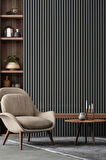 WİNPANEL Dekoratif Ahşap Duvar Paneli  – ANTRASİT GRİ (50X240CM).