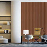 WİNPANEL Dekoratif Ahşap Duvar Paneli  – BAMBU RENK (50X240CM).