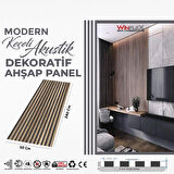 WİNPANEL Dekoratif Ahşap Duvar Paneli – ALASKA (50X240CM).  ÜRÜN RENK : ALASKA